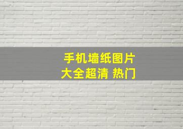 手机墙纸图片大全超清 热门